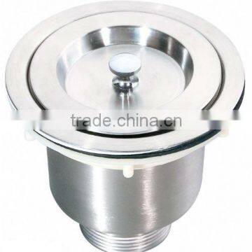 Stainless Steel Single Bowl Handmade Kitchen Sink With Drain Board/with Tray 9645-4 photo-6