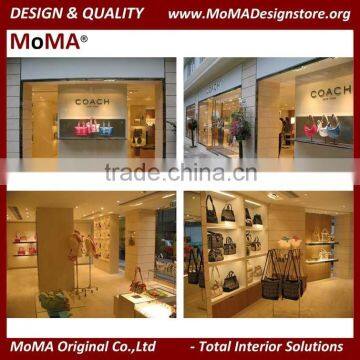 Coach Shop Advertising Handbag Window Display Design