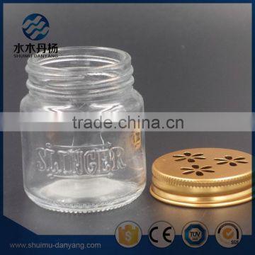 Hot sale 50ml mason glass jar food jar for spice