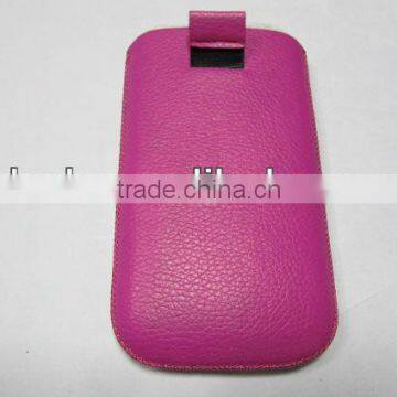 Universal Pull-up PU Leather Mobile Phone Pouch Case