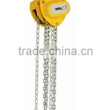 0.25-30T High Quality Manual Chain Block Chain hoist