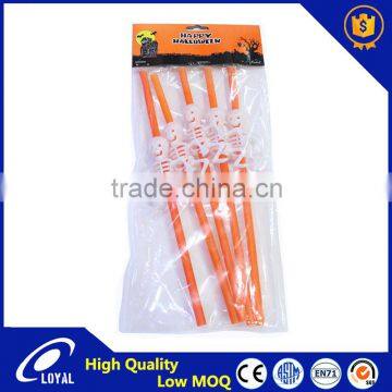 Halloween Skeleton Straws For Party Bar Decorative Funny Drinking Straws