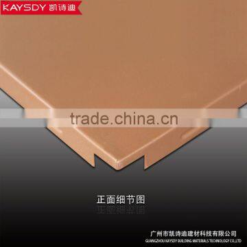 Decorative Suspended False Lightweight Metal Ceiling Panel