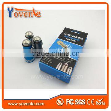 3.1A Quickly Safety Hammer Car Charger for Mobile Phone Iphone6 Huawei Mate 8 Cell Phone photo-4
