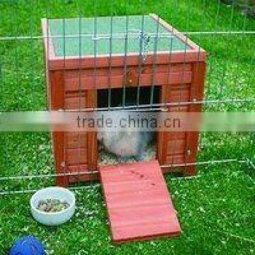 WOODEN RABBIT CAGE