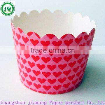 Customized Disposable Baking Paper Cups for Cupcakes, Wholesale PE Paper Baking Cups, Round Paper Baking Cup