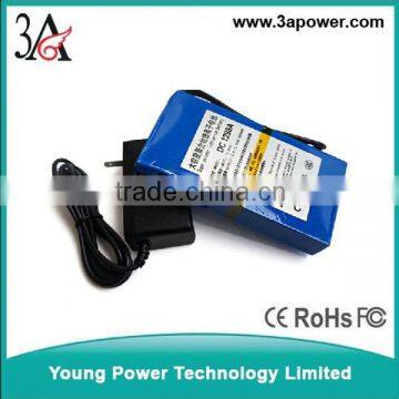 24V 5AH lithium polymer lithium battery with bms and charger switch 24v power supply