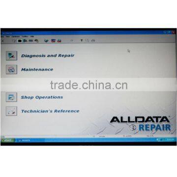 2012 Alldata V10.50 Auto Repair Software With 500G Harddisk