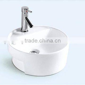 Y142 counter top wash basin guangzhou canton fair ceramic