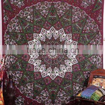 Bedspread Mandala Tapestry Wall Hanging Wall Tapestry Mandala Wholesale Indian Tapestry