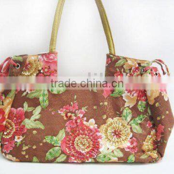 Fashion flower design handbag