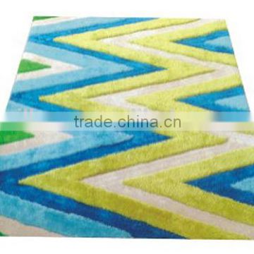 polyester shaggy carpet factory cheap price soft and comfortable carpet fashion and modern design