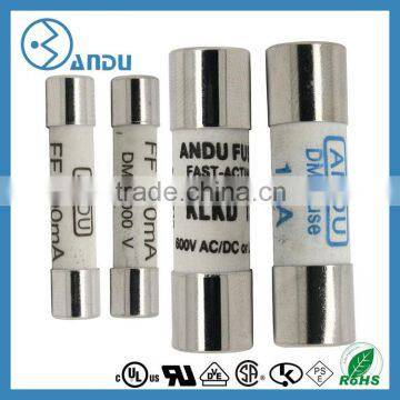 Ceramic FUSE LINK Fuses 250V 1A 10X38 Fuse Factory Price