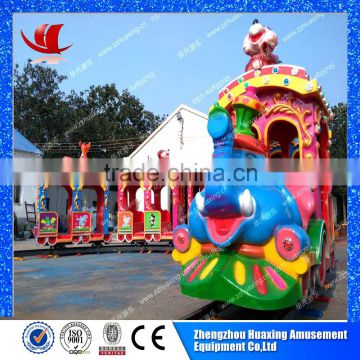 super supplier playground rides elephant track train for sale