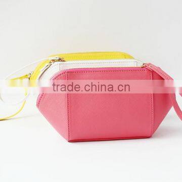 OEM Print Mirror Pockets Polyester Makeup Bag for Lady