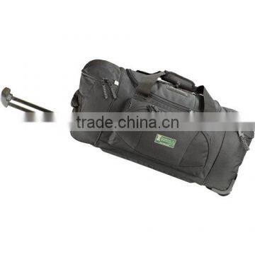 Wholesale latest model luggage travel bags with trolley sleeve