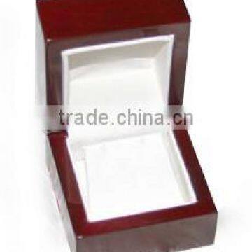 custom glossy wooden jewelry ring boxes packaging/birthday gift                        
                                                Quality Choice