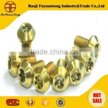 titanium bolts screw nut washer