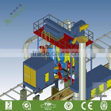 Q69 Steel Plate Automatic Turbine Sandblaster photo-5