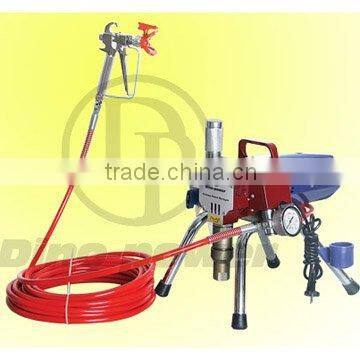 Airless piston sprayer, airless paint