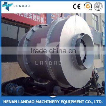 Three cylinder small river sand rotary drum dryer