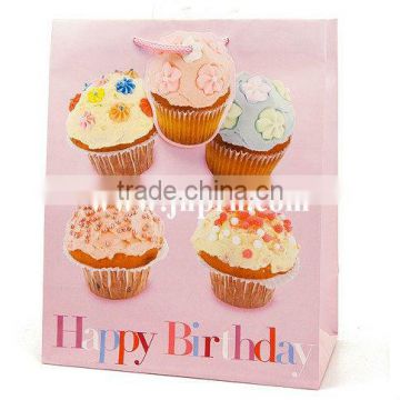 Happy Birthday Cupcake Medium Bag