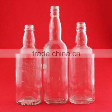 wholesale glass bottles with corks 750ml glass tequila bottles hot selling whisky bottle