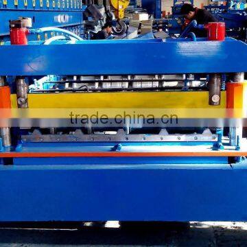 India Type Metal Roofing Sheet Roll Forming Machine Line