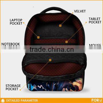 Floral Animal Eyes Backpack,Fashion Backpack,Men Women Backpack photo-2