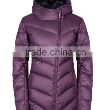 2016 women winter hooded down jacket