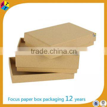 recycled brown kraft paper storage cardboard boxes