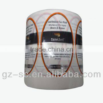 Guangzhou factory pvc sticker roll for products GZSC-AS053