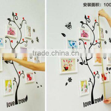 Home decor kids DIY photo wall word stickers