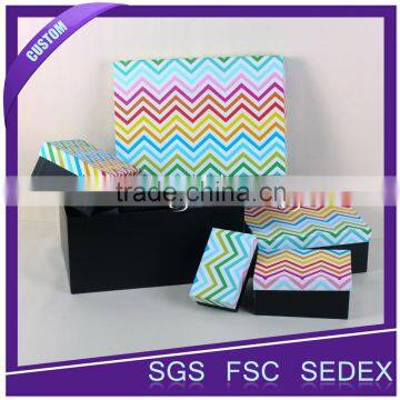 Luxurious Handmade Rigid Paper Clothing Packaging Box photo-2