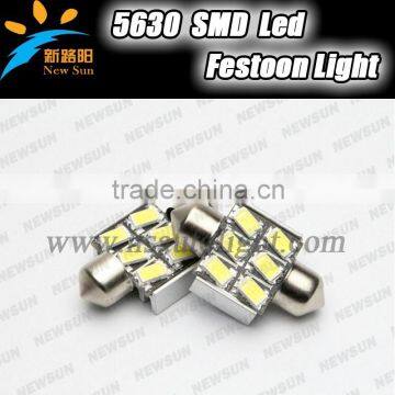 C5W 31mm 6pcs SMD 5630 led constant current car roof top/interior light