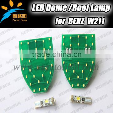 2014 factory newsest design led dome lights A211 led car roof overhead light interior reading light lamps for Benz