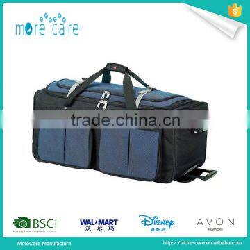 waterproof wheeled duffle trolley bag with wheels