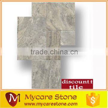 natural travertine floor tile pattern on sales