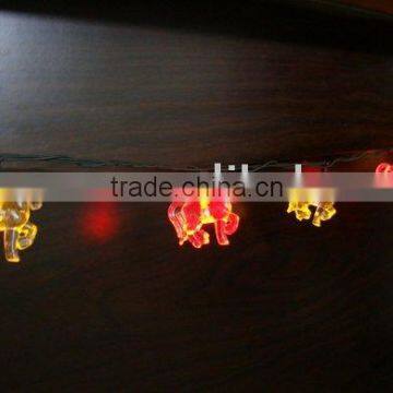 led fairy light/led string light/solar string light/battery light