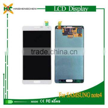 LCD Display+Screen Digitizer Assembly for Samsung Galaxy Note4 N910T N910V White