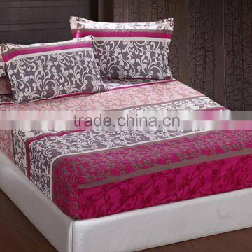 custom print 3D disposable fitted bed sheet