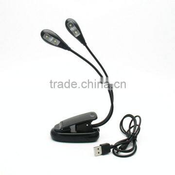 New LED Clip on Adjustable LED Book Reading Light