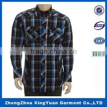 Shirt Mens/Western Men's Long Sleeves Fashion Fitted Stretch Cotton Dress Shirt