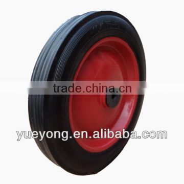 10x1.75 made in china solid rubber wheel