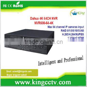 2015 Smart and Professional Dahua Invention H.265 NVR 64CH 4K Ultra Network Recording System