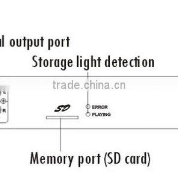 Professional Tabletop Programmable Mp3 Player Amplifier photo-3