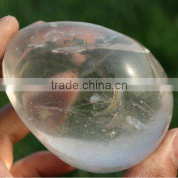 Gemstone Natural Rose Quartz Crystal Egg