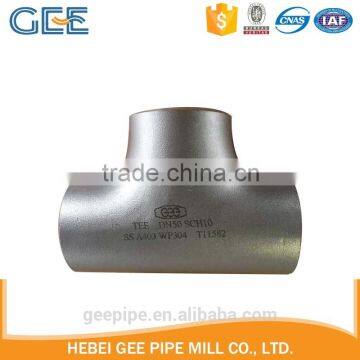 Stainless Steel Seamless Fittings Red Tee photo-4