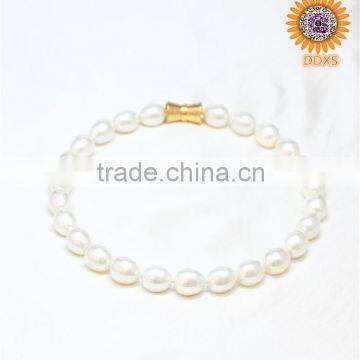 AAAA+ white drop helical real southsea shell pearl necklace