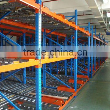 Metal movable pallet rack